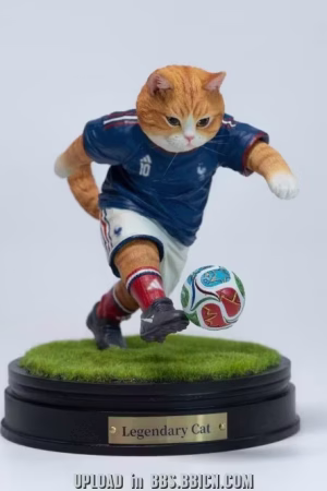 JXK – Legendary Cat World Cup Series Premium Cat Resin Figure (JXK372ABCD)