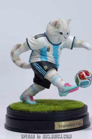 JXK – Legendary Cat World Cup Series Premium Cat Resin Figure (JXK372ABCD)