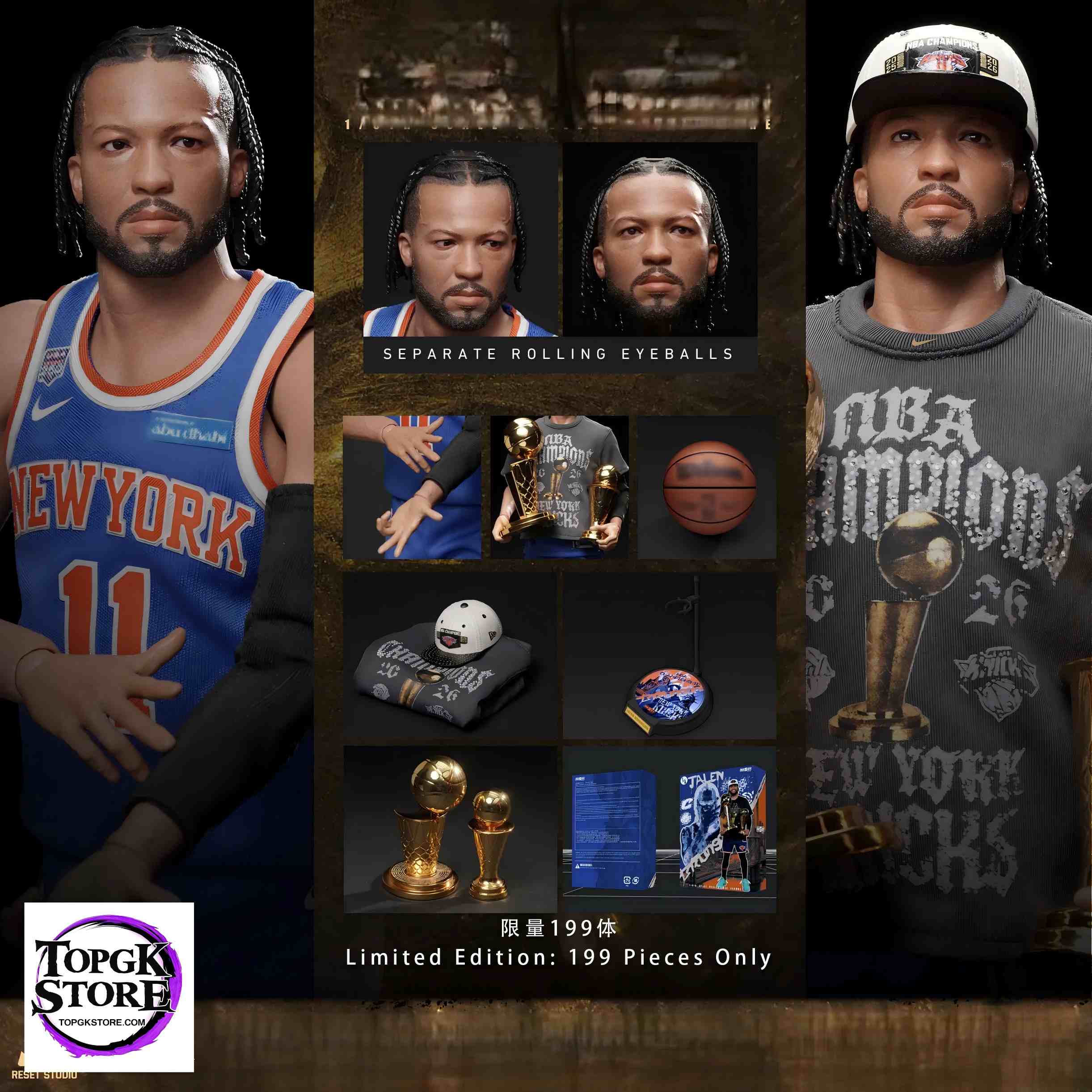 ReSet Studio (Action Figure) NBA Jalen Marquis Brunson