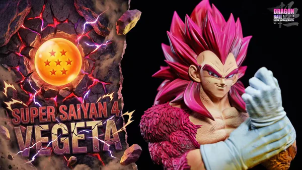 Ji Studio – Dragon Ball GT Super Saiyan 4 Vegeta 16 Scale Premium Resin Statue