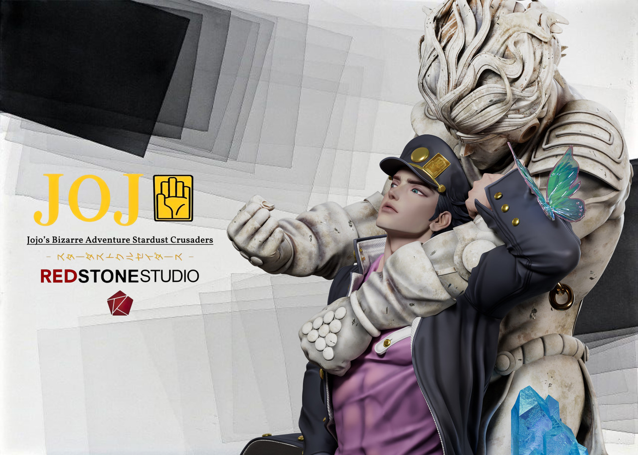JoJo’s Bizarre Adventure Stardust Crusaders – Kujo Jotaro 16 Scale Statue – REDstone Studio