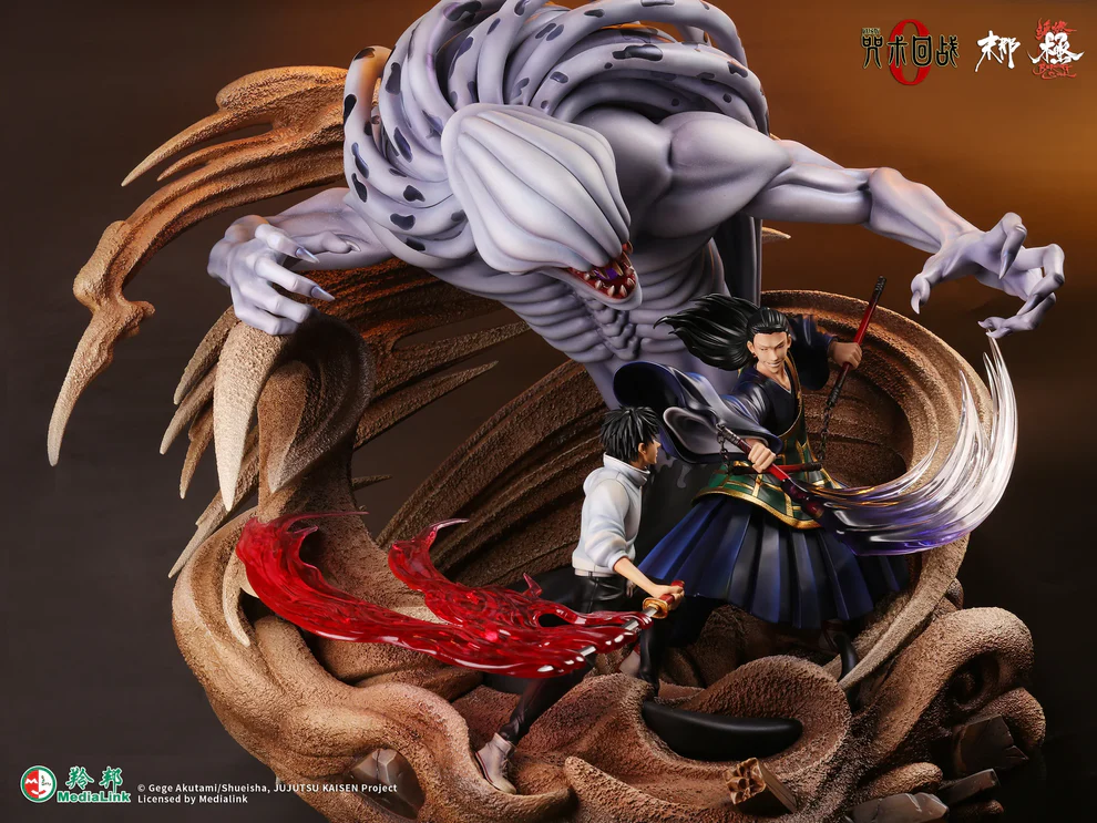 Jujutsu Kaisen Yuta Okkotsu & Rika Orimoto vs Suguru Geto 1/6 Scale TOPGK Statue – Manas Studio - Image 6