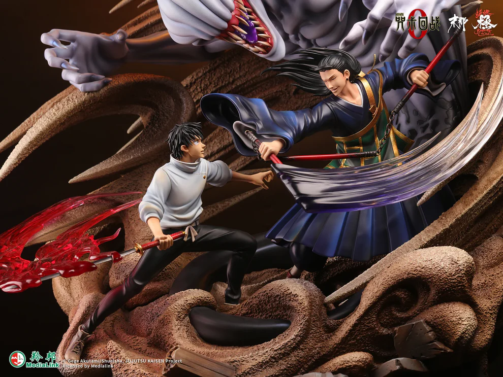 Jujutsu Kaisen Yuta Okkotsu & Rika Orimoto vs Suguru Geto 1/6 Scale TOPGK Statue – Manas Studio - Image 2