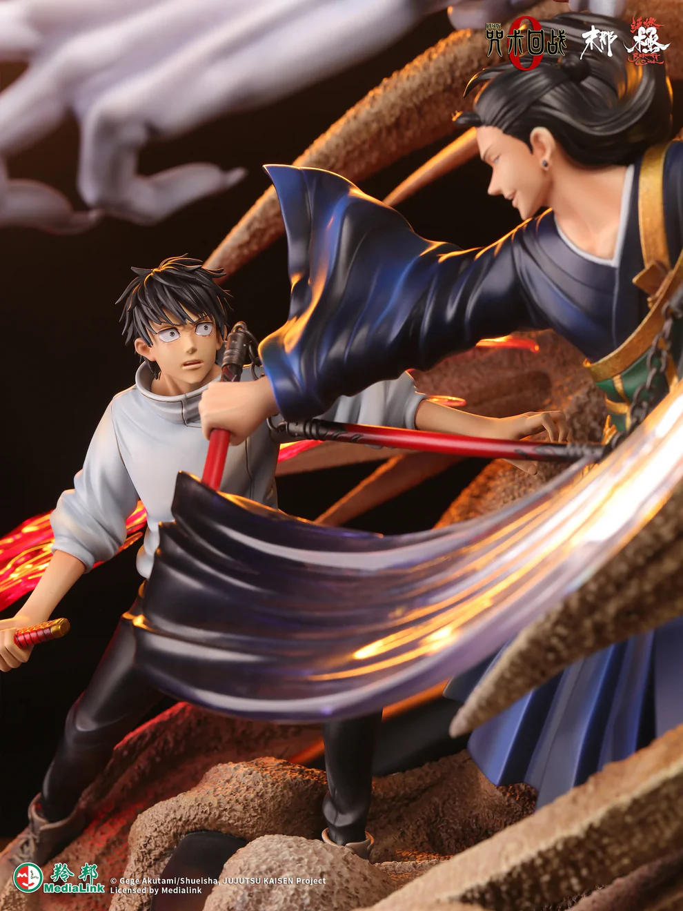 Jujutsu Kaisen Yuta Okkotsu & Rika Orimoto vs Suguru Geto 1/6 Scale TOPGK Statue – Manas Studio - Image 10