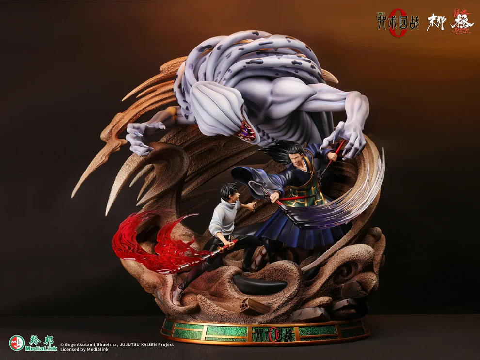 Jujutsu Kaisen Yuta Okkotsu & Rika Orimoto vs Suguru Geto 1/6 Scale TOPGK Statue – Manas Studio - Image 5