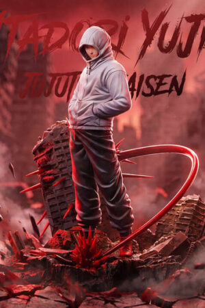 Alternative view of Jujutsu Kaisen – Yuji Itadori 1/6 Scale TOPGK Statue – BLACK Studio