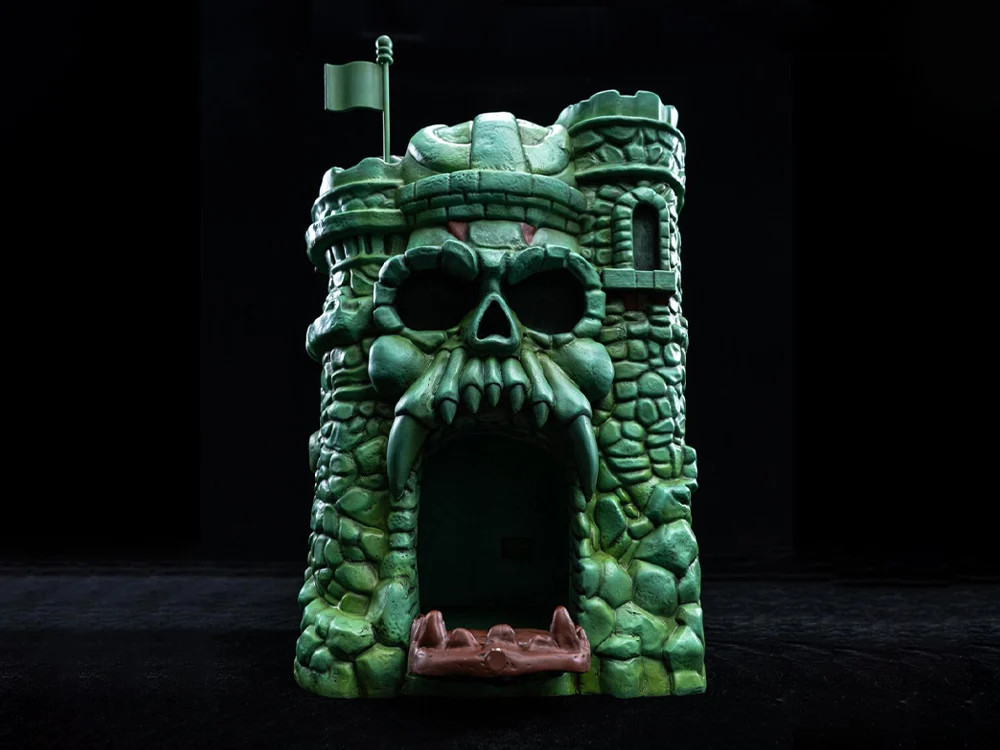 KYUBI Studio - Masters of the Universe Castle Grayskull Collectible Charging Statue (Licensed)