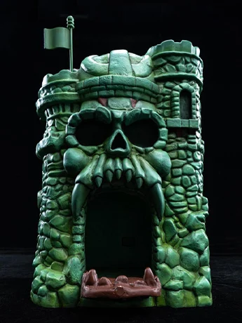 KYUBI Studio - Masters of the Universe Castle Grayskull Collectible Charging Statue (Licensed)