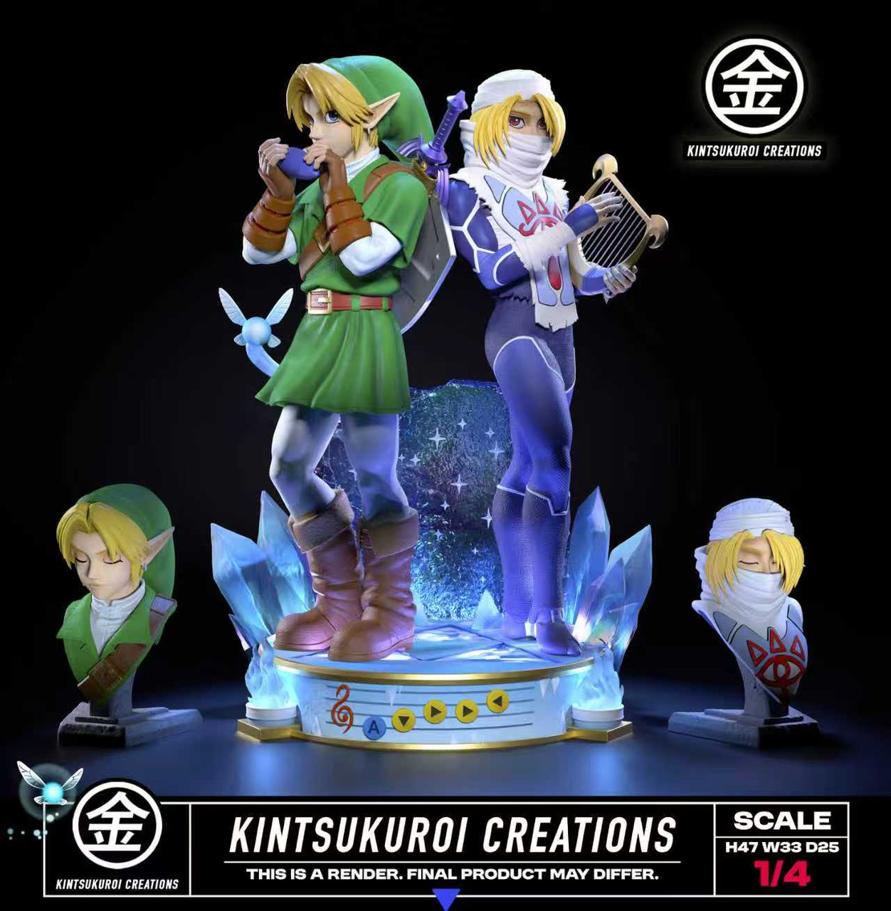 Kintsukuroi Creations LINK & SHEIK