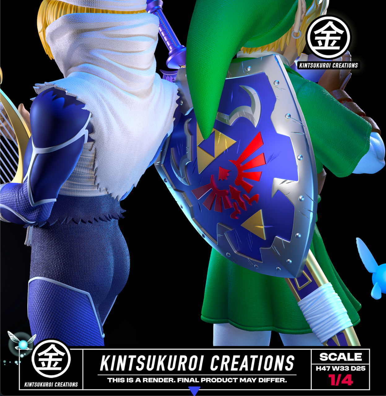 Kintsukuroi Creations LINK & SHEIK