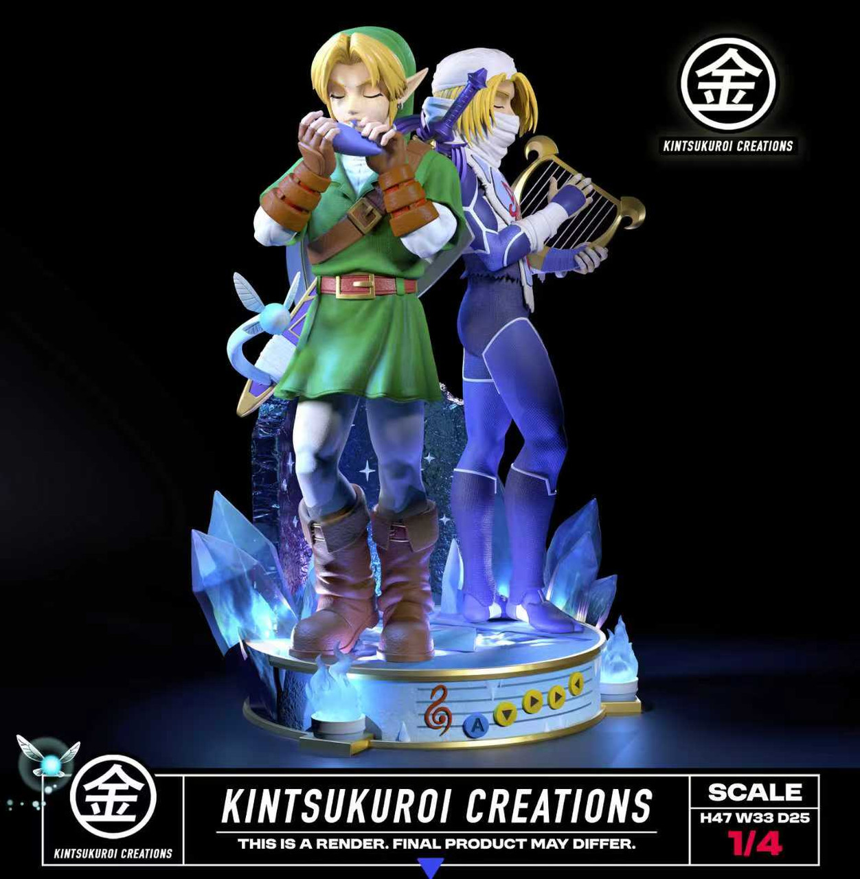 Kintsukuroi Creations LINK & SHEIK