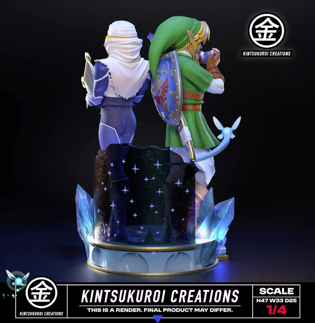 Kintsukuroi Creations LINK & SHEIK