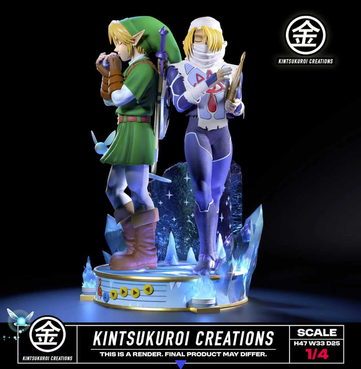 Kintsukuroi Creations LINK & SHEIK