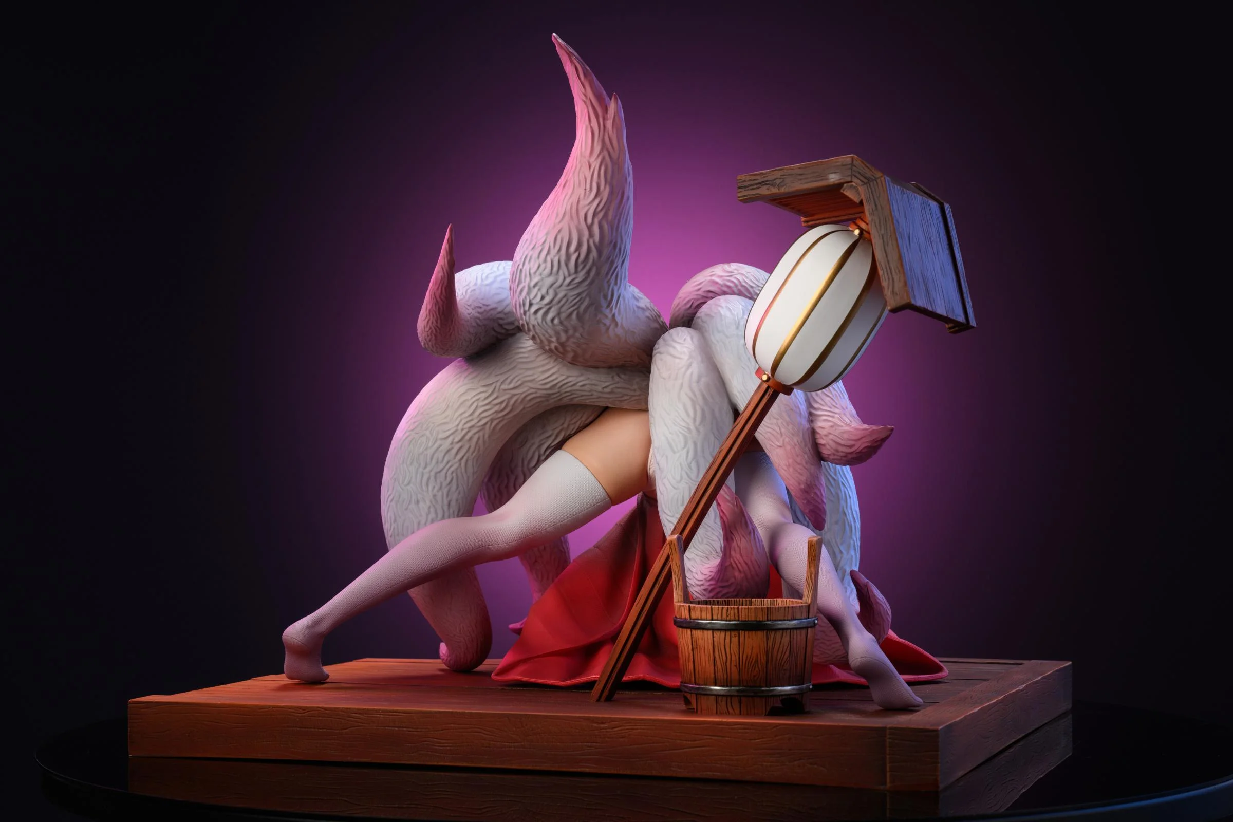 League of Legends Ahri 14 Scale TOPGK Statue - Fireball Studio