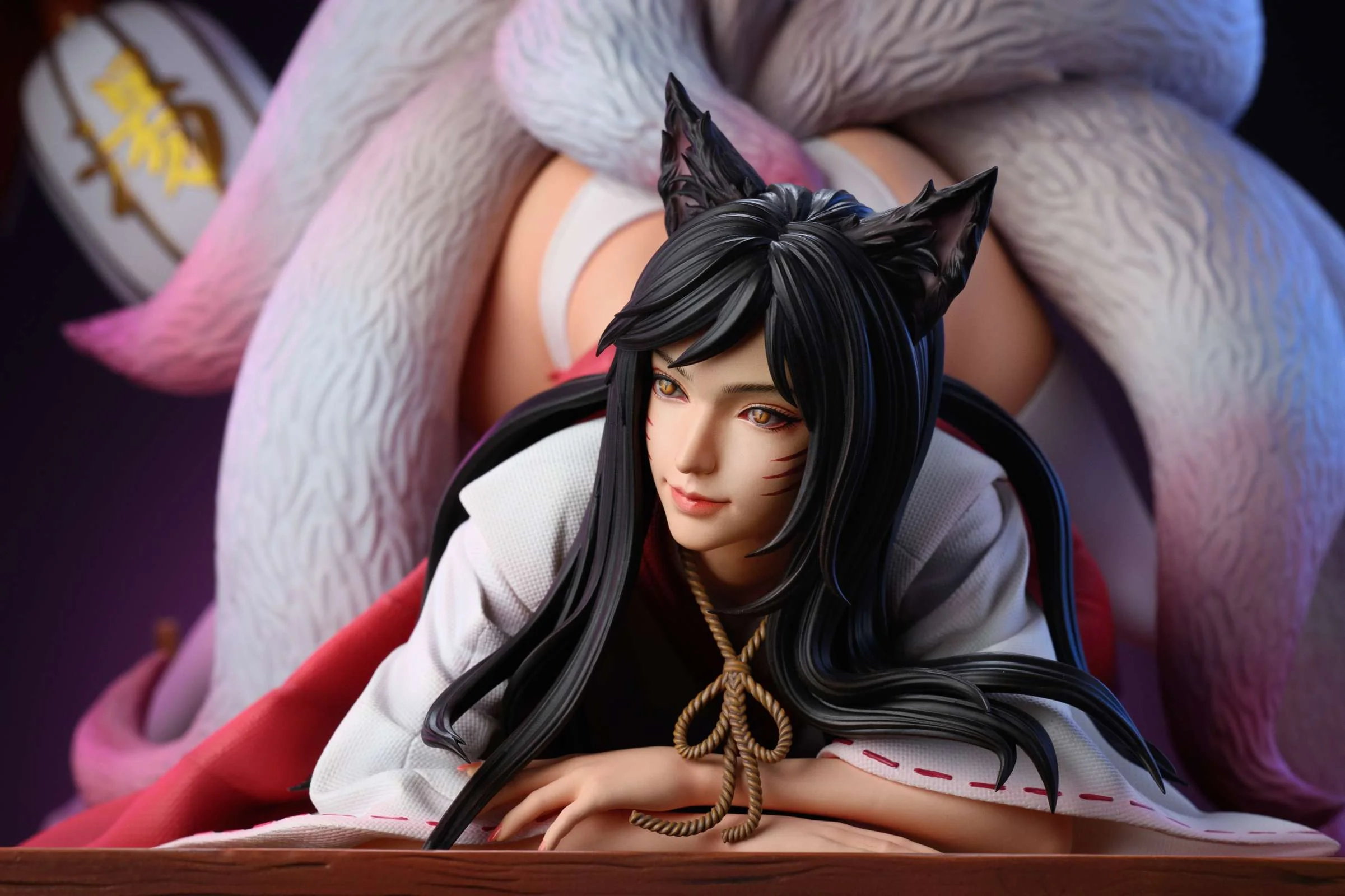 League of Legends Ahri 1/4 Scale TOPGK Statue - Fireball Studio