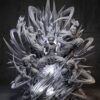 Leihao Keyu Studio – Demon Slayer Kimetsu no Yaiba Akaza Blue Shadow, Shattered Light