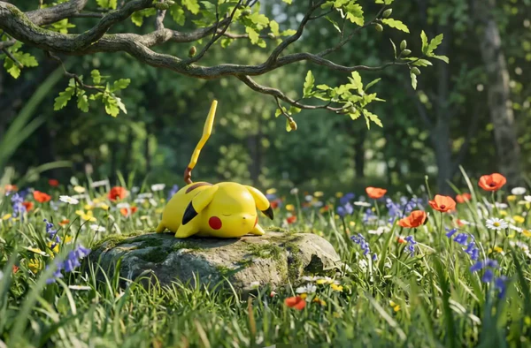 Ling Feng Ge Studio Pokémon Jolteon Sylveon Eevee Pikachu