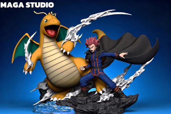 MAGA Studio Pokémon Lance Dragonite