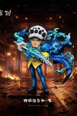 MDS Studio - Destiny Confrontation Onigashima 018 Trafalgar D. Water Law One Piece