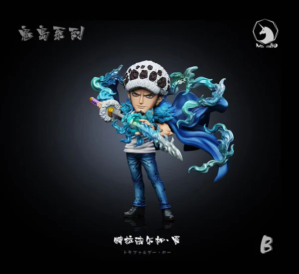 MDS Studio - Destiny Confrontation Onigashima 018 Trafalgar D. Water Law One Piece