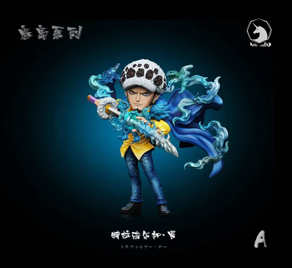 MDS Studio - Destiny Confrontation Onigashima 018 Trafalgar D. Water Law One Piece