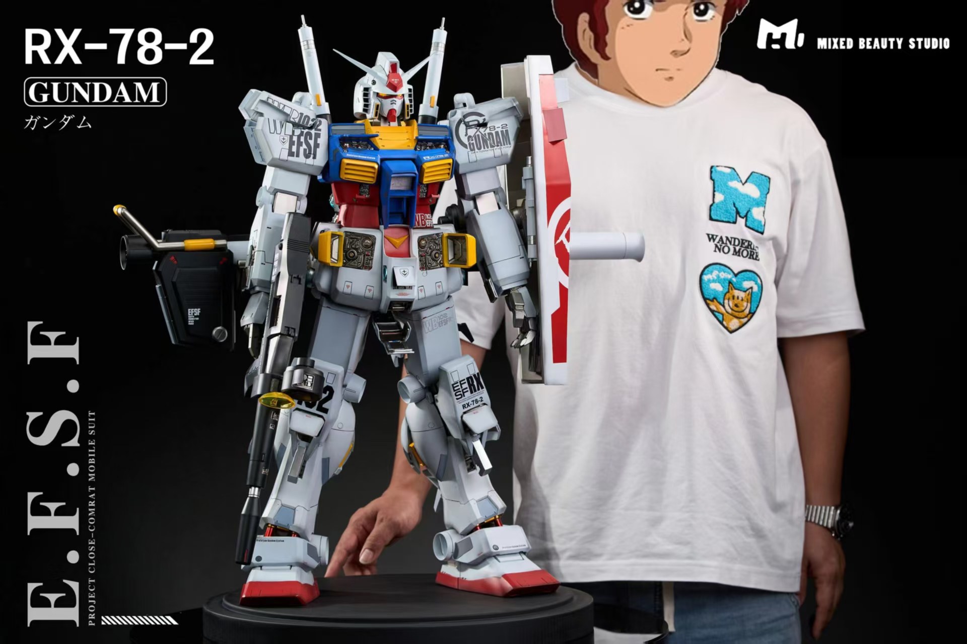MIXED BEAUTY STUDIO Gundam Series White Devil RX-78 - 2