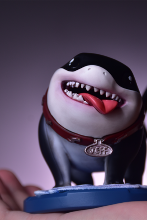 Alternative view of Marvel Jeff the Land Shark Limited Edition Resin Statue – Thunder Z Studio