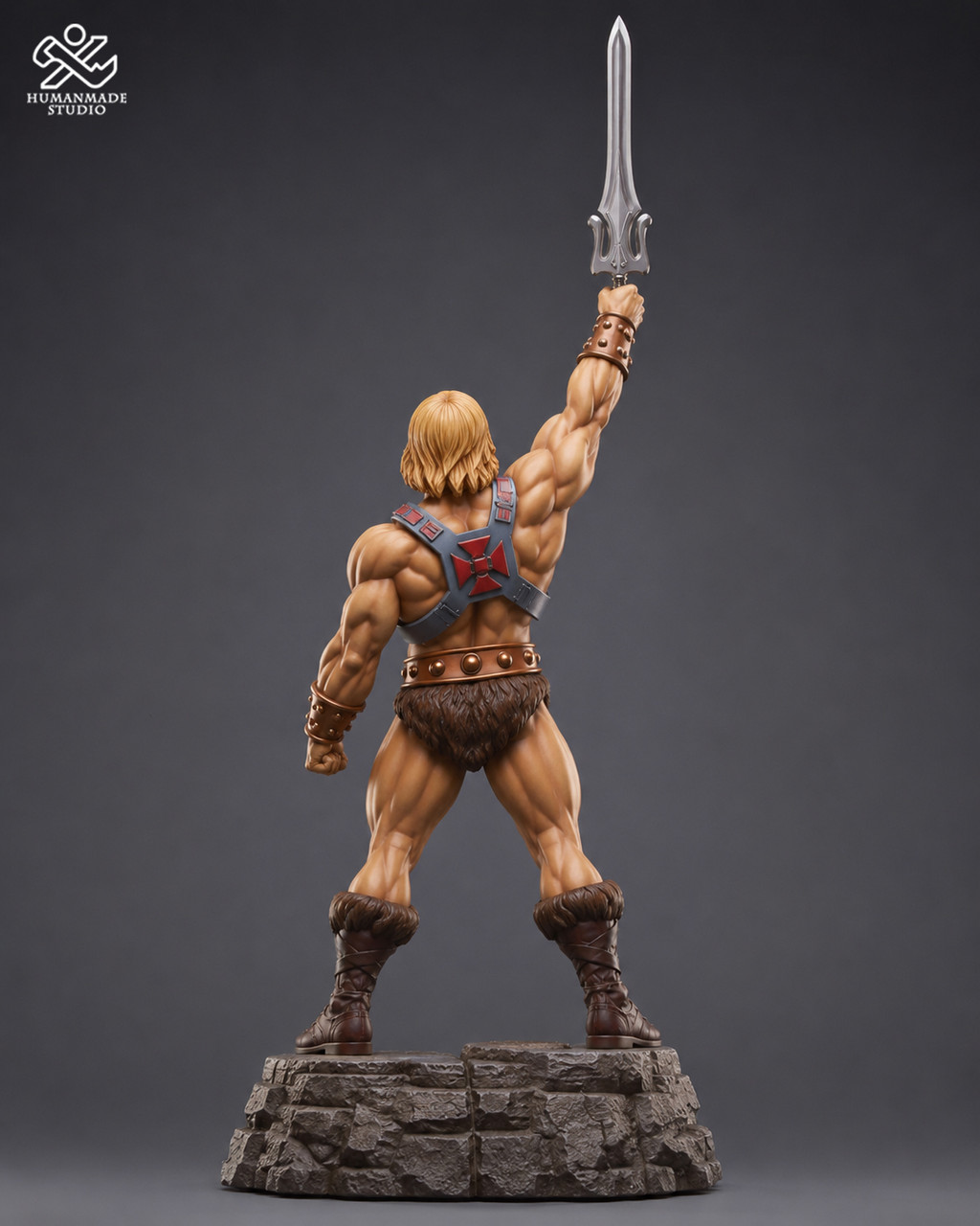 Masters of the Universe He-Man 1/4 Scale TOPGK Statue – HumanMade Studio - Image 3