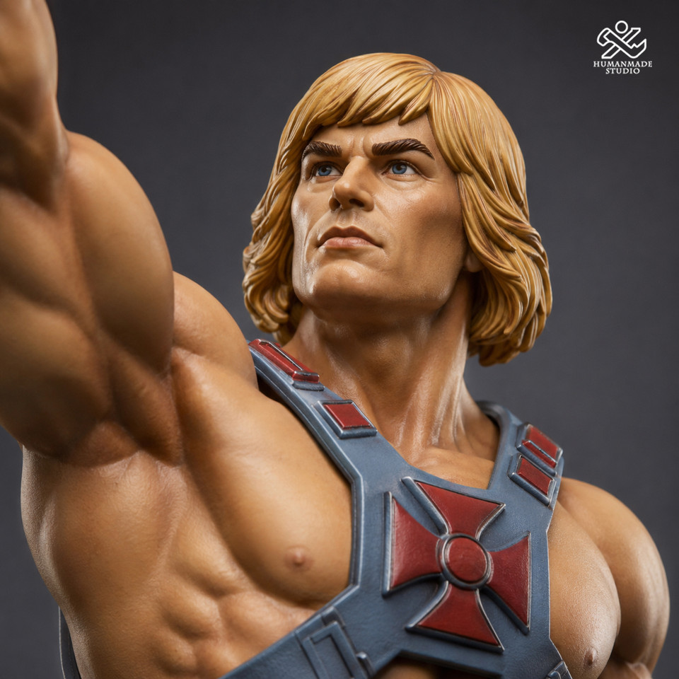 Masters of the Universe He-Man 1/4 Scale TOPGK Statue – HumanMade Studio - Image 4