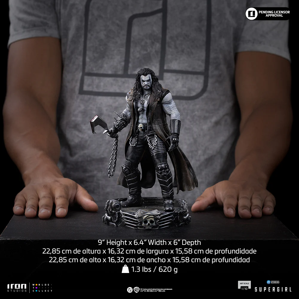 Iron Studio - Supergirl Movie Lobo Art Scale 1/10 Scale Statue