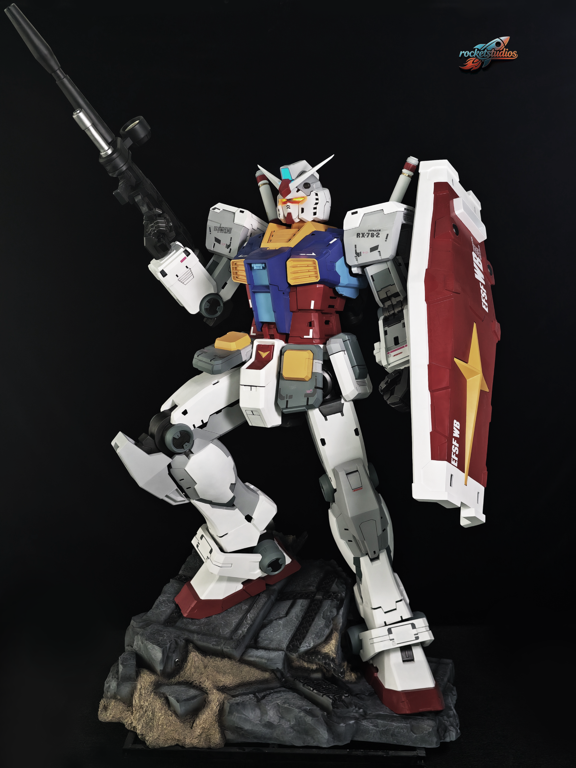 Mobile Suit Gundam – RX-78-2 Gundam TOPGK Statue – Rocket Studio