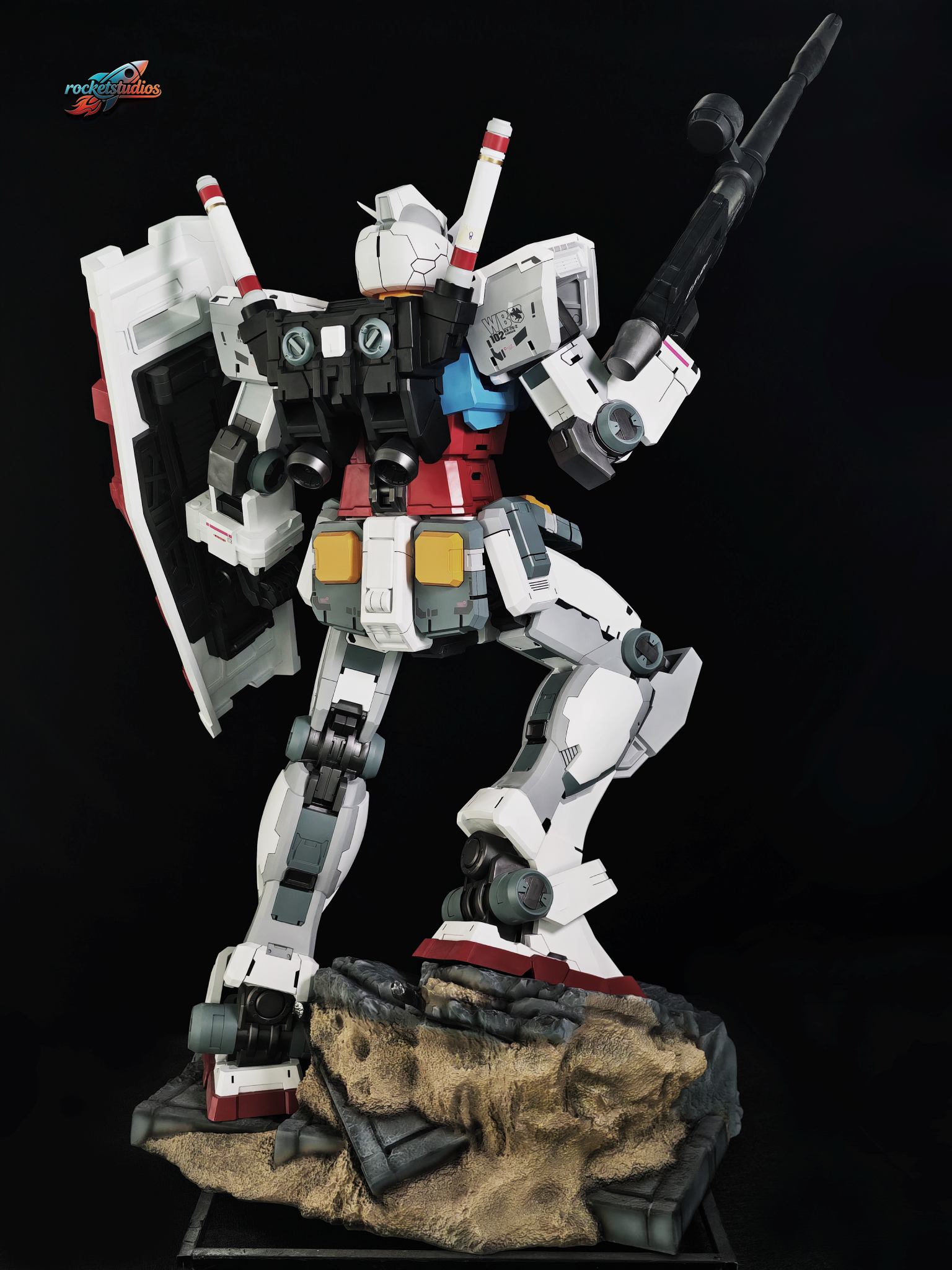 Mobile Suit Gundam – RX-78-2 Gundam TOPGK Statue – Rocket Studio - Image 2