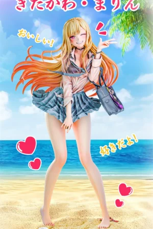 Alternative view of My Dress-Up Darling Marin Kitagawa 1/6 Scale Resin TOPGK Statue -Lemon Studio