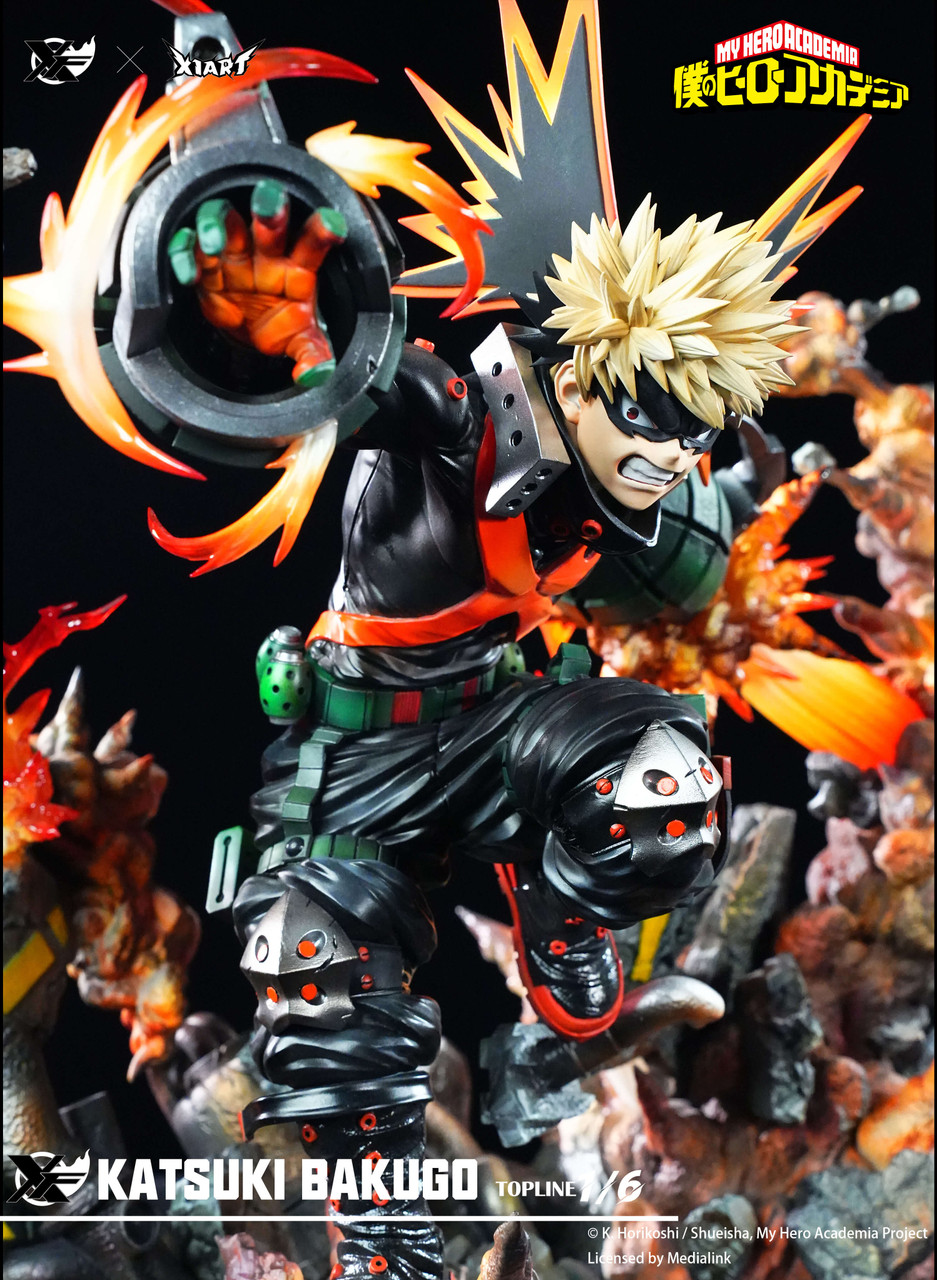 My Hero Academia Katsuki Bakugo 1/6 Scale TOPGK statu -XFire Studio × X1ART Studio - Image 3