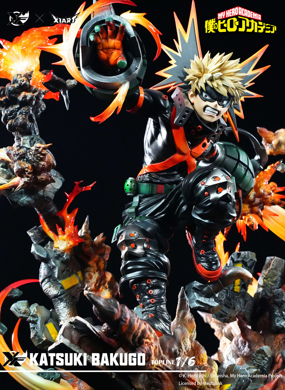 My Hero Academia Katsuki Bakugo 1/6 Scale TOPGK statu -XFire Studio × X1ART Studio - Image 5