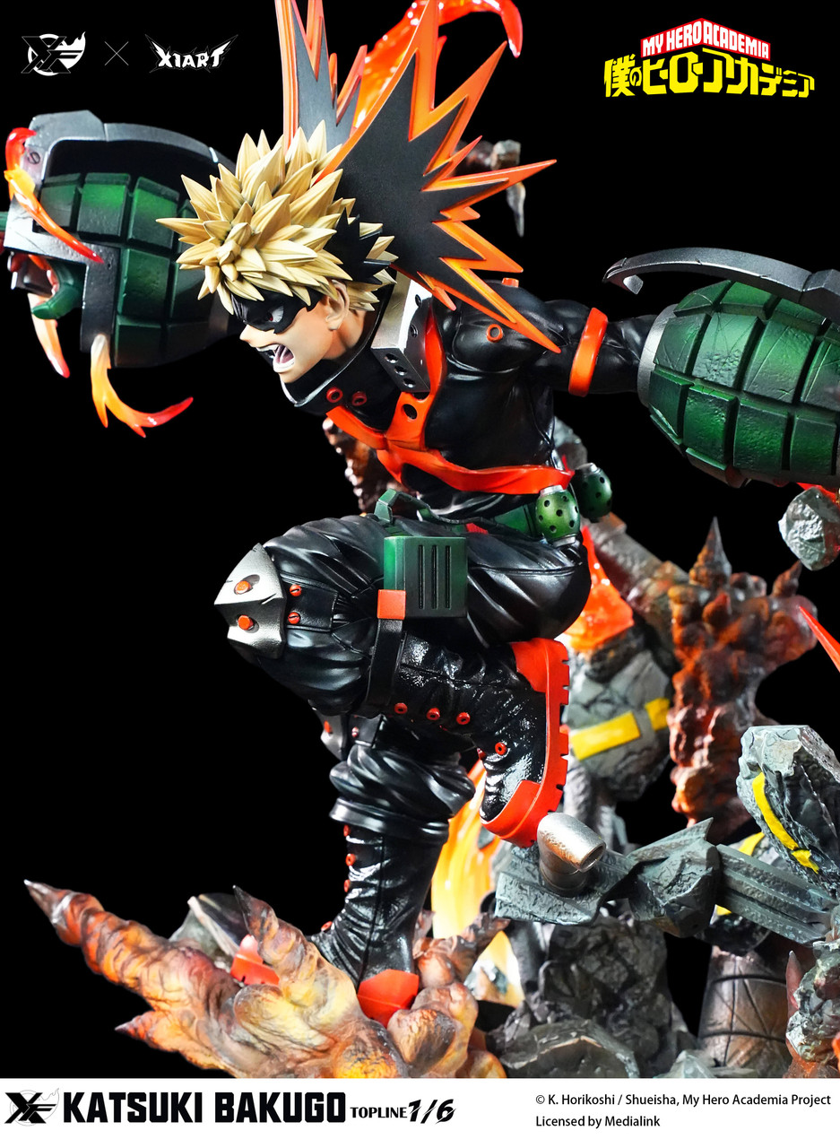 My Hero Academia Katsuki Bakugo 1/6 Scale TOPGK statu -XFire Studio × X1ART Studio - Image 7