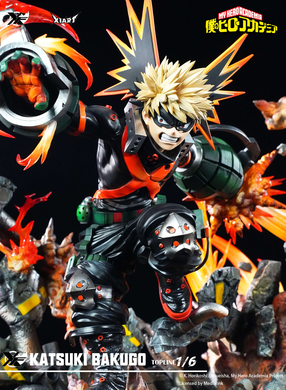 My Hero Academia Katsuki Bakugo 1/6 Scale TOPGK statu -XFire Studio × X1ART Studio - Image 8