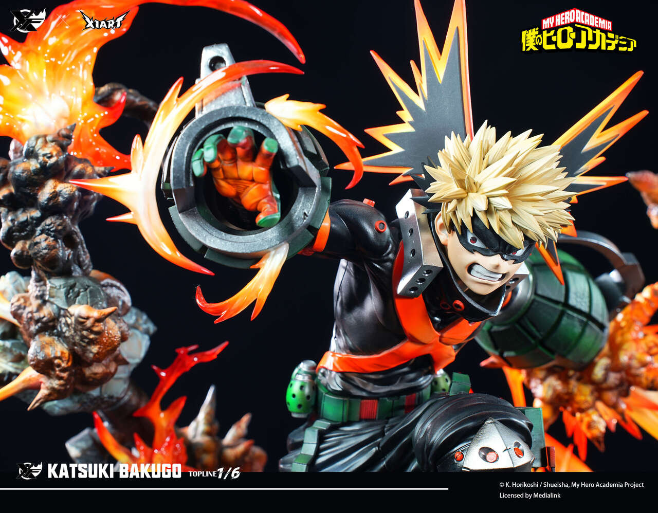 My Hero Academia Katsuki Bakugo 1/6 Scale TOPGK statu -XFire Studio × X1ART Studio - Image 10