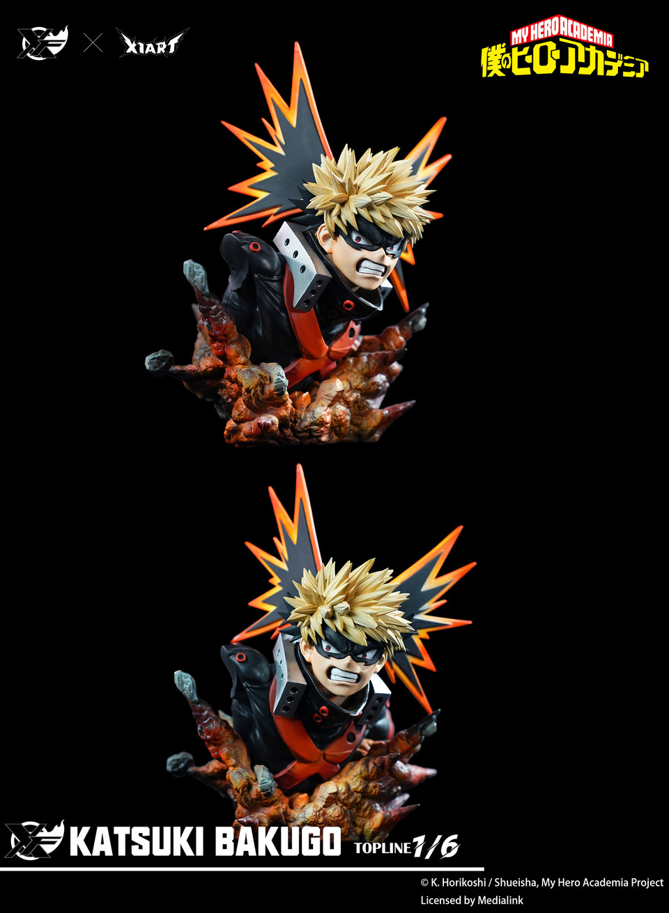 My Hero Academia Katsuki Bakugo 1/6 Scale TOPGK statu -XFire Studio × X1ART Studio - Image 11