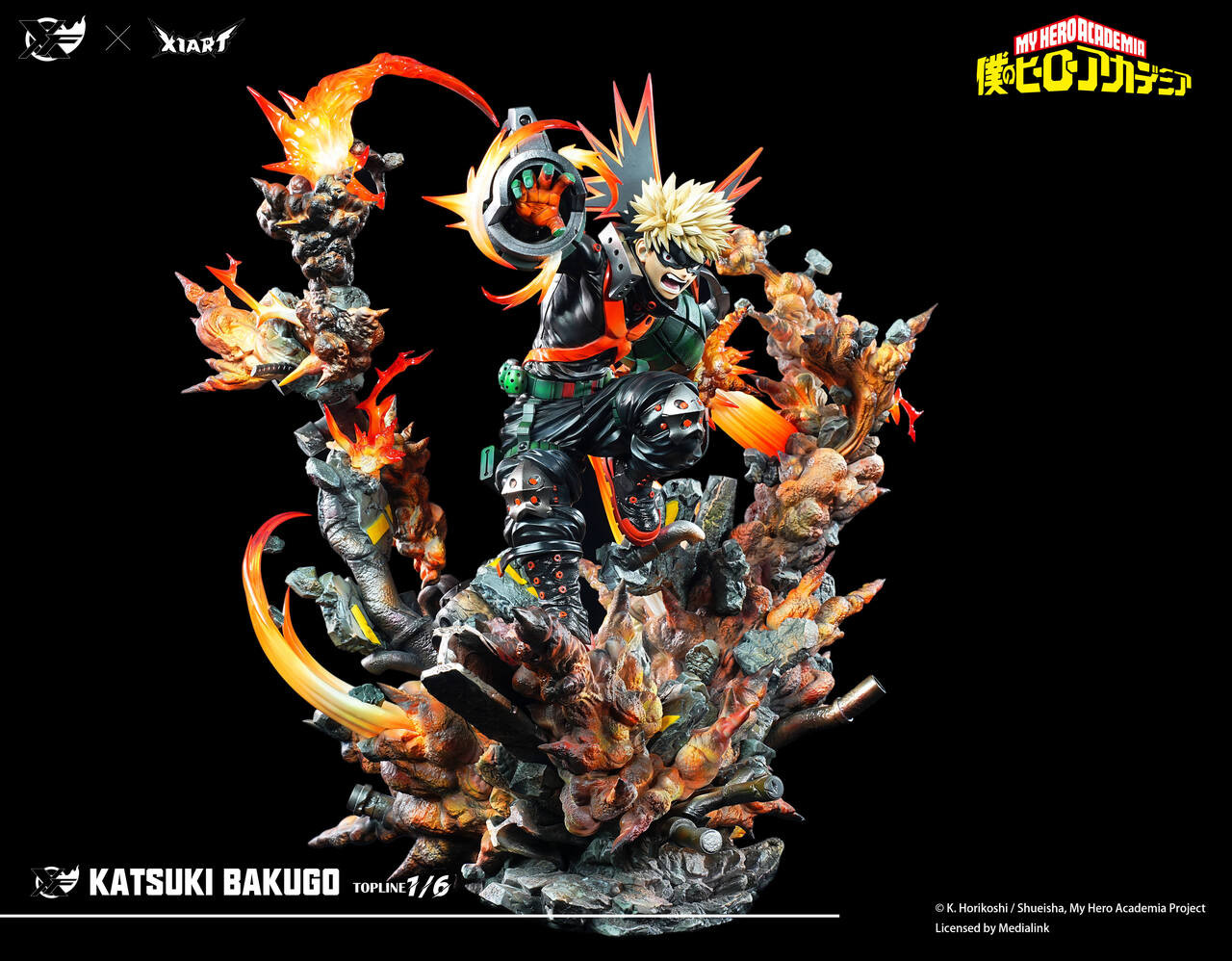 My Hero Academia Katsuki Bakugo 1/6 Scale TOPGK statu -XFire Studio × X1ART Studio - Image 15