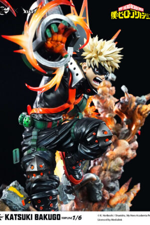 Alternative view of My Hero Academia Katsuki Bakugo 1/6 Scale TOPGK statu  -XFire Studio × X1ART Studio
