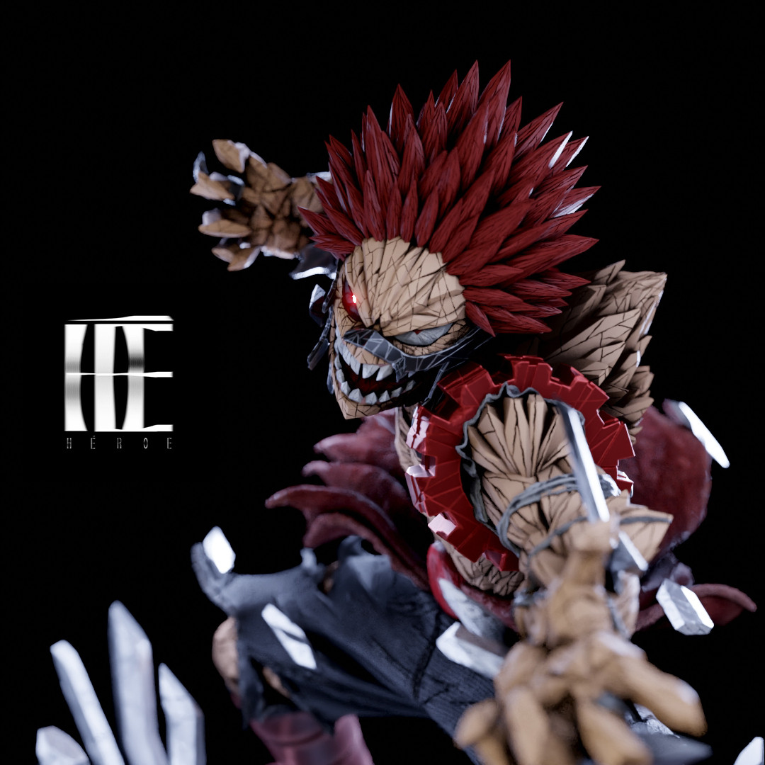 My Hero Academia – Kirishima Eijiro 1/4 Scale TOPGK Statue – Héroe Collectibles - Image 7