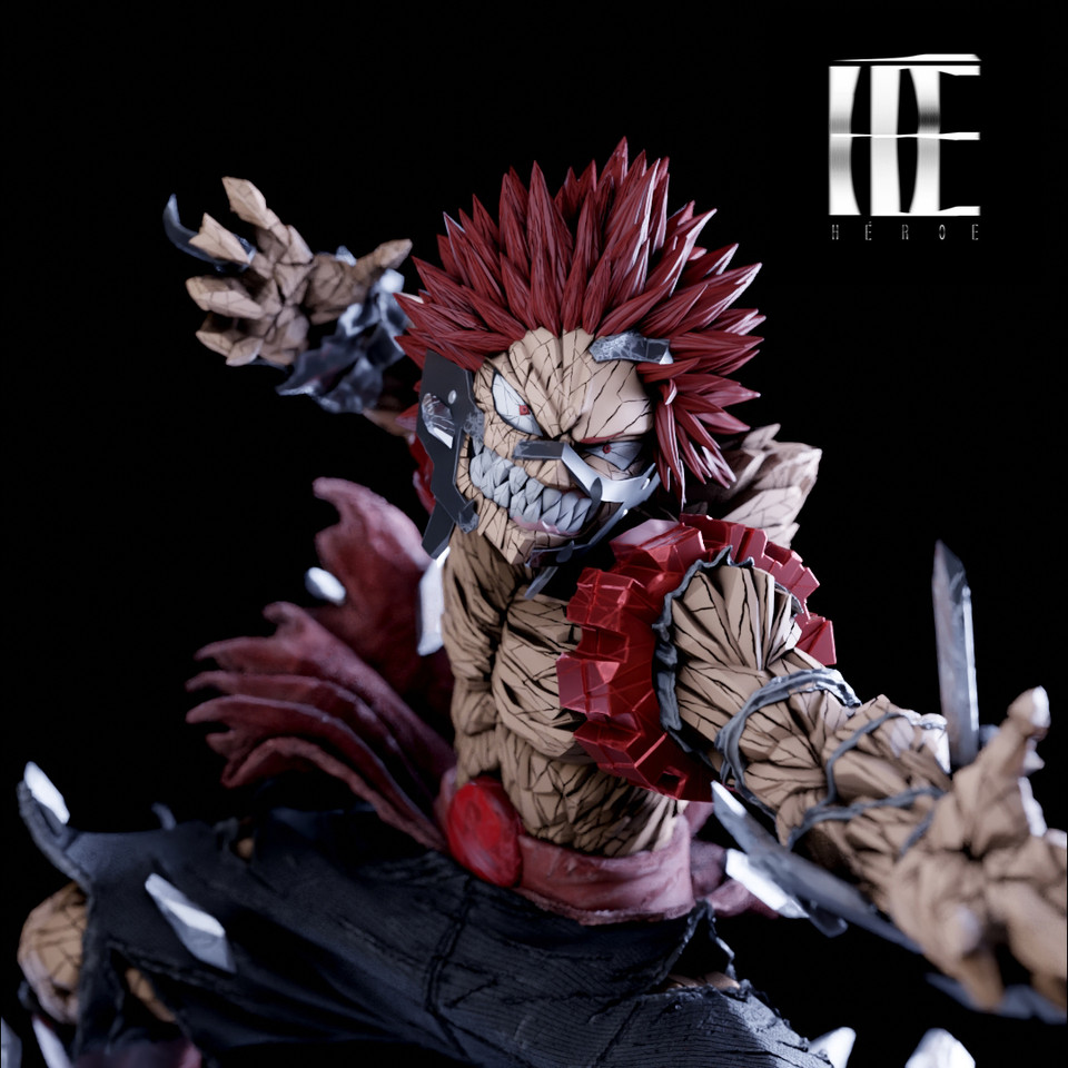 My Hero Academia – Kirishima Eijiro 1/4 Scale TOPGK Statue – Héroe Collectibles - Image 6