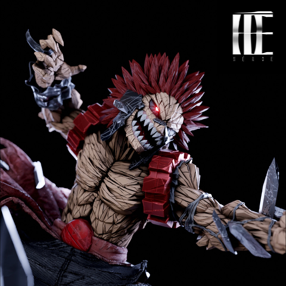 My Hero Academia – Kirishima Eijiro 1/4 Scale TOPGK Statue – Héroe Collectibles - Image 5