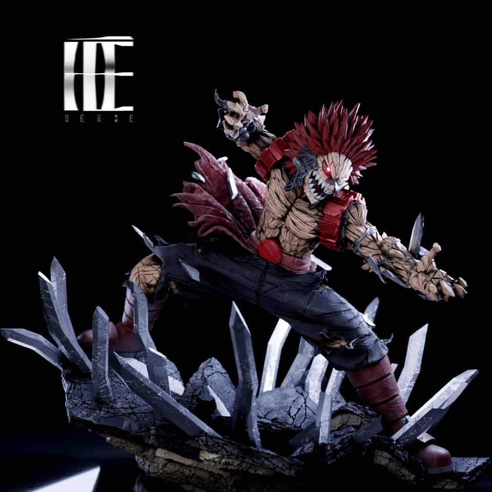 My Hero Academia – Kirishima Eijiro 1/4 Scale TOPGK Statue – Héroe Collectibles - Image 3
