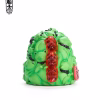 OFFART - Hundred Cats Red Lotus Mini Maneki-neko Head Sculpt Midsummer Emerald Red Edition (Licensed)