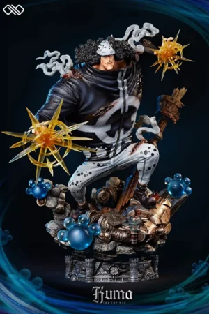 Alternative view of ONE PIECE Dracule Mihawk & Bartholomew Kuma  Resin Statue Set - Unlimited Studio