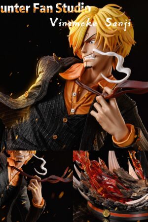 Alternative view of ONE PIECE Vinsmoke Sanji 1/6 Scale Resin Statue – HUNTER FAN Studio