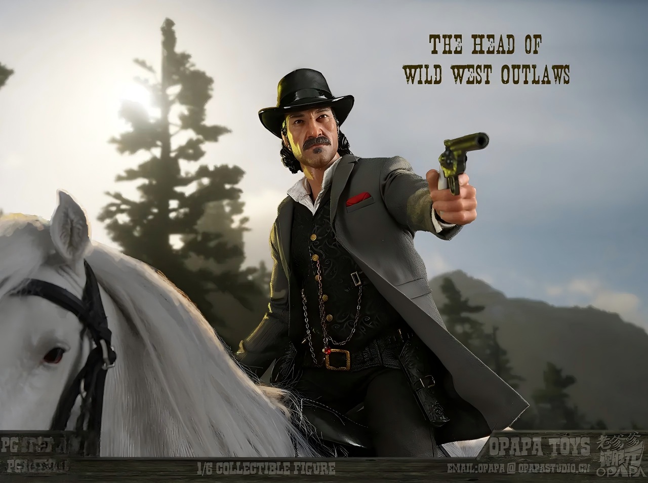 OPAPA TOYS Red Dead Redemption The Head of Wild West Outlaws Dutch van der Linde PG202508