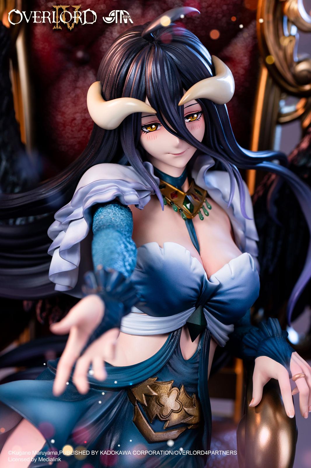 OVERLORD Albedo 1/4 Scale Resin TOPGK Statue - STAREXVA Studio - Image 4